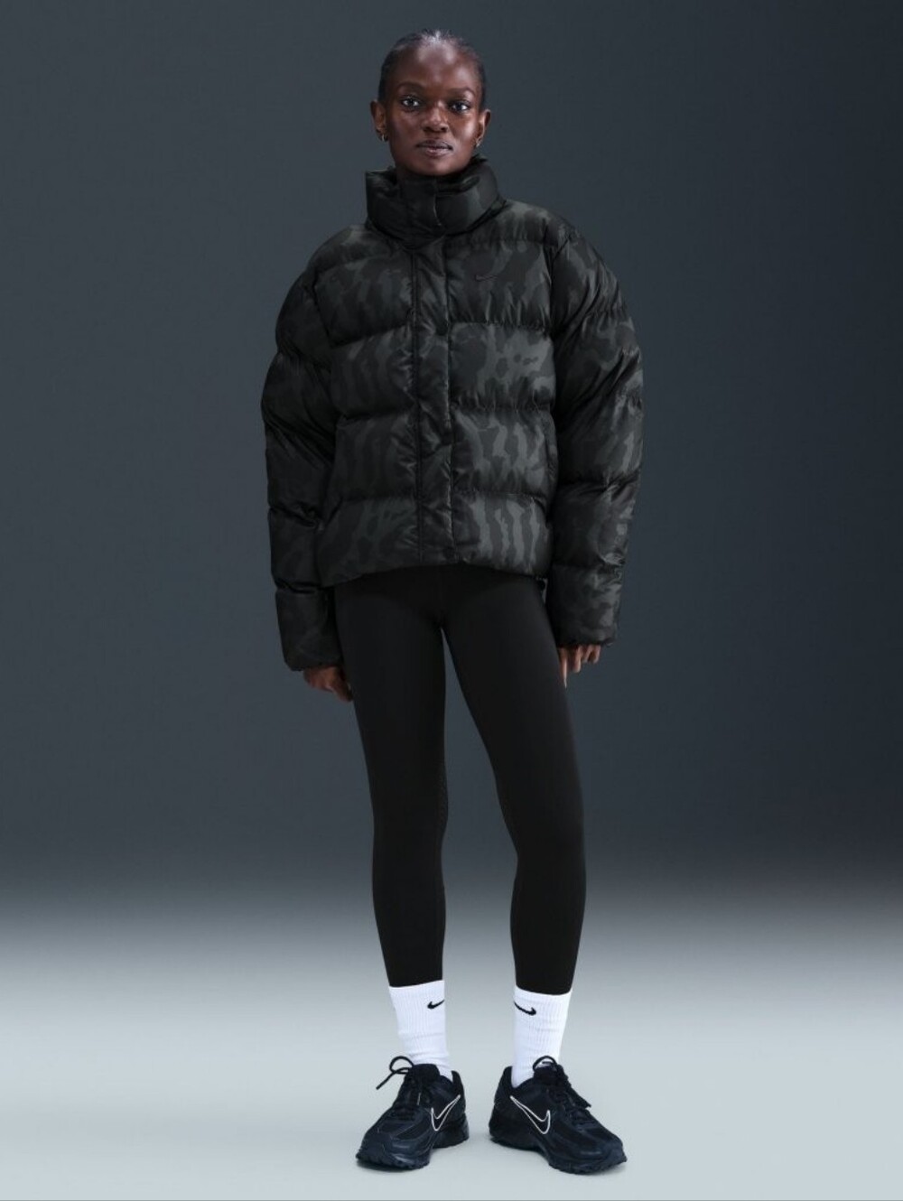 Women's Nike Sportswear Camo Therma-FIT Puffer Jacket